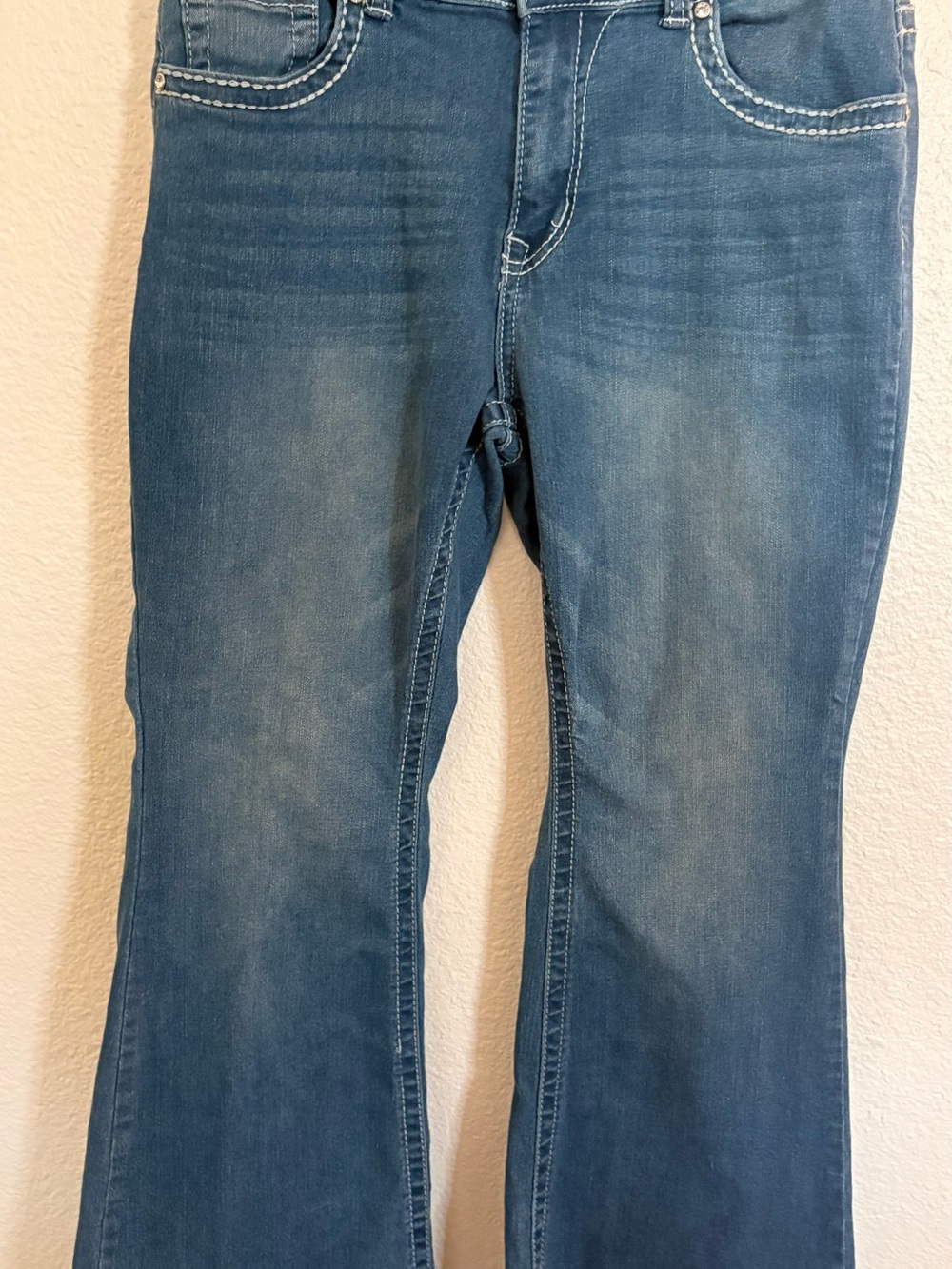 Sky Women's Boot Cut Jeans in Blue